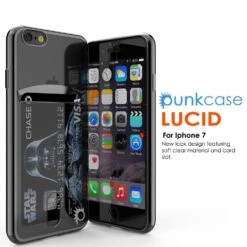 IPhone SE (4.7") Case, PUNKCASE® LUCID Black Series | Card Slot | SHIELD Screen Protector | Ultra Fit -Phone Vibe Shop prspektive2 lucid iphone 7 92b3eab8 daac 40ee 97f7 7c0997417d8d