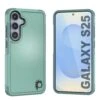PunkCase Galaxy S25 Case, [Spartan 2.0 Series] Clear Rugged Heavy Duty Cover [Teal] -Phone Vibe Shop punkcase galaxy s25 case spartan 2 series clear rugged heavy duty cover with military standards ultra slim light 360 full body protection 1 86ffaa51 739c 4a69 b39f bc6058fc984f
