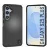 PunkCase Galaxy S25+ Plus Case, [Spartan 2.0 Series] Clear Rugged Heavy Duty Cover [Black] -Phone Vibe Shop punkcase galaxy s25 plus case spartan 2 series rugged heavy duty cover with military standards ultra slim light 360 full body protection 1