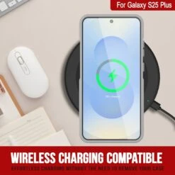 PunkCase Galaxy S25+ Plus Case, [Spartan 2.0 Series] Clear Rugged Heavy Duty Cover [White] -Phone Vibe Shop punkcase galaxy s25 plus case spartan 2 series rugged heavy duty cover with military standards ultra slim light 360 full body protection 3 d2511e32 e1bb 4f2b 9ec9 d7e9c491cb45