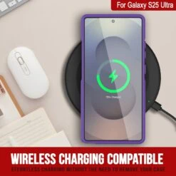 PunkCase Galaxy S25 Ultra Case, [Spartan 2.0 Series] Clear Rugged Heavy Duty Cover [Purple] -Phone Vibe Shop punkcase galaxy s25 ultra case spartan 2 series rugged heavy duty cover with military standards ultra slim light 360 full body protection 3 20619478 70f4 4fff a746 b7bc6fd69f68