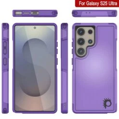 PunkCase Galaxy S25 Ultra Case, [Spartan 2.0 Series] Clear Rugged Heavy Duty Cover [Purple] -Phone Vibe Shop punkcase galaxy s25 ultra case spartan 2 series rugged heavy duty cover with military standards ultra slim light 360 full body protection 5 5cb974f1 dfc4 47e1 8056 41d0839dd975