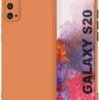 Punkcase Protective & Lightweight TPU Case [Sunshine Series] For Galaxy S20 [Orange]