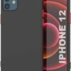 Punkcase Protective & Lightweight TPU Case [Sunshine Series] For IPhone 12 [Black]