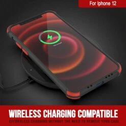 Punkcase Protective & Lightweight TPU Case [Sunshine Series] For IPhone 12 [Black] -Phone Vibe Shop punkcase designed for iphone 12 case sunshine series protective lightweight tpu case w shock absorbing corners compatible w iphone 12 2020 antishock slim fit 6