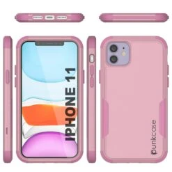 Punkcase For IPhone 11 Belt Clip Multilayer Holster Case [Patron Series] [Pink] -Phone Vibe Shop punkcase for iphone 11 belt clip holster case patron series 4 1 rugged sturdy strong durable soft inner hard outer shell protective multilayer phone cover w integrated kickstand 4 a76