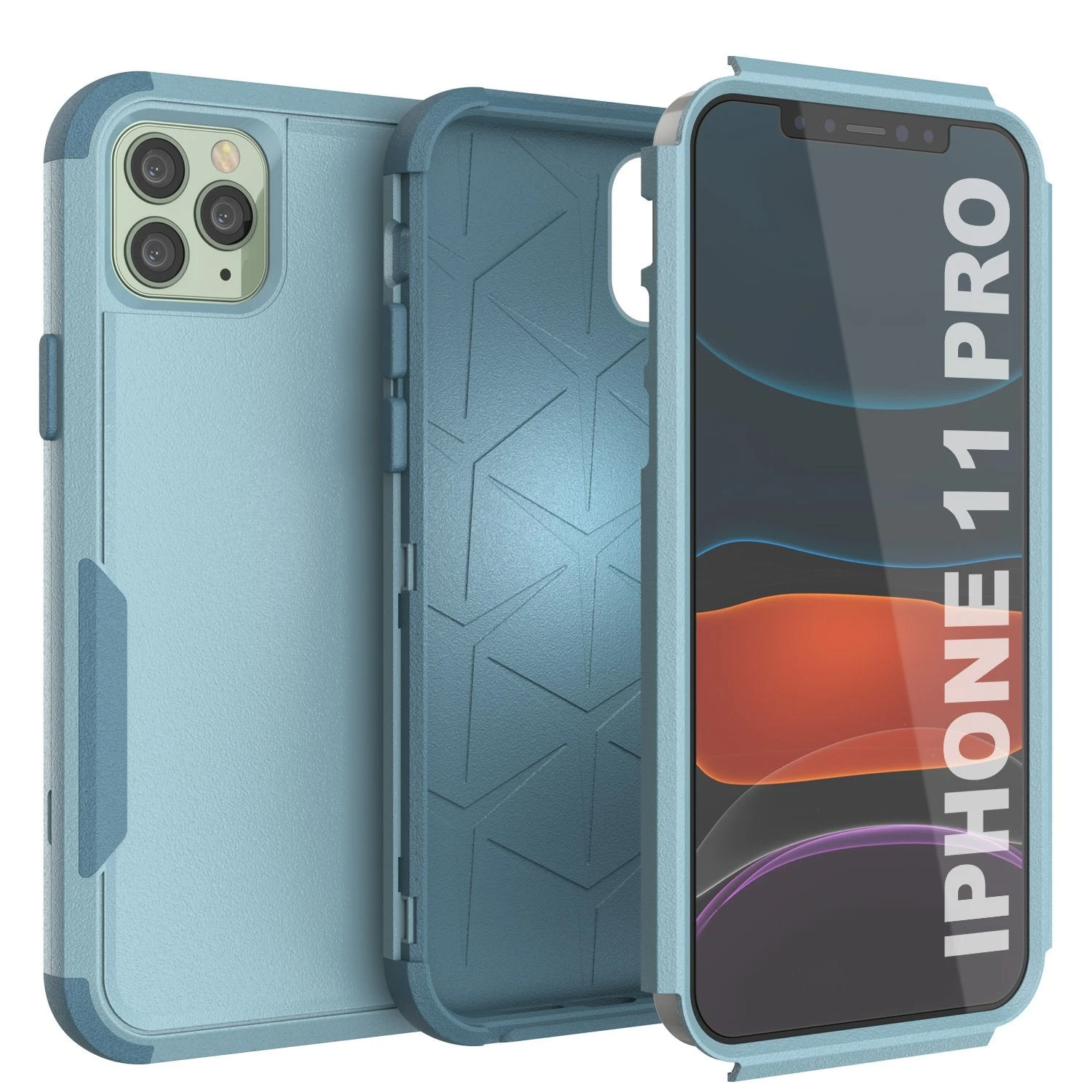 Punkcase For IPhone 11 Pro Belt Clip Multilayer Holster Case [Patron Series] [Mint] - Image 7