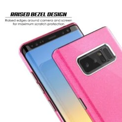 Galaxy Note 8 Case, Punkcase Galactic 2.0 Series Ultra Slim Protective Armor [Pink] -Phone Vibe Shop raised bevel galactic 2 8bc330d4 0a19 4e4c 9e99 88b8c7d4a888