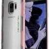 Galaxy S9 Clear Protective Case | Cloak 3 Series [Pink] -Phone Vibe Shop samsung galaxy s9 clear protective shockproof armor case cover pink 001