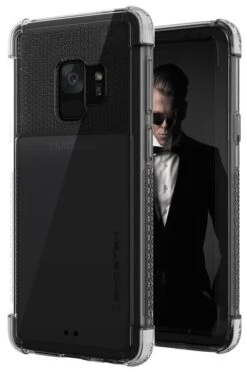 Galaxy S9 Clear Protective Case | Covert 2 Series [White]