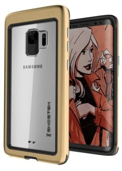 Galaxy S9 Rugged Heavy Duty Case | Atomic Slim Series [Gold]