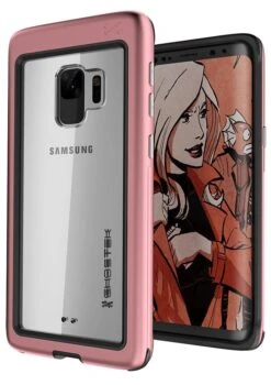 Galaxy S9 Rugged Heavy Duty Case | Atomic Slim Series [Pink]