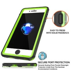 Apple IPhone 8 Waterproof Case, PUNKcase CRYSTAL Light GreenW/ Attached Screen Protector| Warranty 14 Apple IPhone 8 Waterproof Case, PUNKcase CRYSTAL Light GreenW/ Attached Screen Protector| Warranty -Phone Vibe Shop secure crystal iphone 7 aafae8b0 73a6 4411 9796 38de1cc93bfd