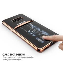 Galaxy S8 Plus Case, PUNKCASE® LUCID Rose Gold Series | Card Slot | SHIELD Screen Protector 12 Galaxy S8 Plus Case, PUNKCASE® LUCID Rose Gold Series | Card Slot | SHIELD Screen Protector -Phone Vibe Shop sliding card lucid s8edge 3ef83744 e6f5 4703 a7ff 5411c1c1c85d