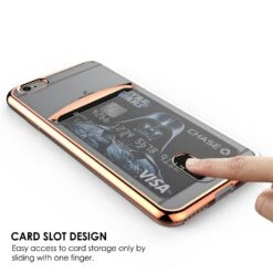 IPhone 6s+ Plus/6+ Plus Case, PUNKCASE® LUCID Rose Gold Series | Card Slot | SHIELD Screen Protector -Phone Vibe Shop sliding card lucid iphone 6 02c9ee03 836e 45cf a8fc 33d78d690177