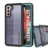 Galaxy S21+ Plus Water/Shock/Snowproof [Extreme Series]Screen Protector Case [Teal] -Phone Vibe Shop teal 1