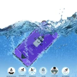 IPhone 6S+/6+ Plus Waterproof Case, PUNKcase StudStar Purple W/ Attached Screen Protector | Warranty -Phone Vibe Shop underwater 0d436f2e 99de 4b86 9620 436f11f6207f