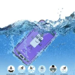 Galaxy Note 5 Waterproof Case, PunkCase StudStar Purple Shock/Dirt/Snow Proof | Lifetime Warranty 16 Galaxy Note 5 Waterproof Case, PunkCase StudStar Purple Shock/Dirt/Snow Proof | Lifetime Warranty -Phone Vibe Shop underwater 3a811129 98db 4c8f 87d1 8d606ae011d9