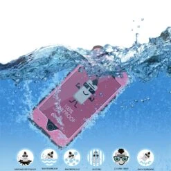 IPhone 6s/6 Waterproof Case, PunkCase StudStar Pink W/ Attached Screen Protector | Lifetime Warranty -Phone Vibe Shop underwater 50082ee5 52ab 411a bc7f 5b51ed869c0d
