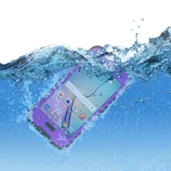 Galaxy S6 Waterproof Case, PunkCase SpikeStar Purple Water/Shock/Dirt/Snow Proof | Lifetime Warranty -Phone Vibe Shop underwater 7d198113 8529 4f05 94c4 921958b86873
