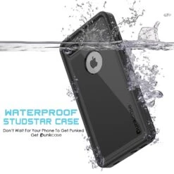 IPhone 8+ Plus Waterproof Case, Punkcase [StudStar Series] [Black] [Slim Fit] [Shockproof] [Dirtproof] [Snowproof] Armor Cover -Phone Vibe Shop underwater studstar iphone 7plus a0b210e0 b653 402f 937b 0a3bcb3d168a