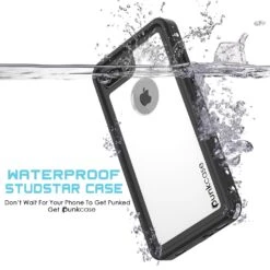 IPhone 8+ Plus Waterproof Case, Punkcase [StudStar Series] [White] [Slim Fit] [Shockproof] [Dirtproof] [Snowproof] Armor Cover -Phone Vibe Shop underwater studstar iphone 7plus eb5ef213 8f4a 49b1 8e52 851220fe6362