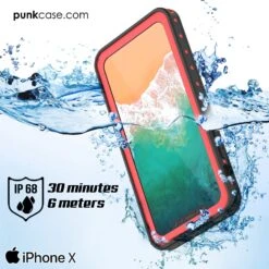 IPhone X Waterproof IP68 Case, Punkcase [Purple] [StudStar Series] [Slim Fit] [Dirtproof] -Phone Vibe Shop underwater studstar iphone8 1 834b90ad a745 4e47 9c4a ef5da612bbe7
