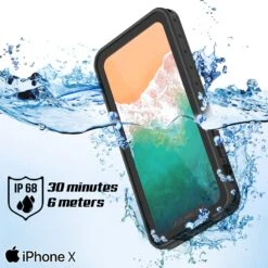 IPhone X Waterproof IP68 Case, Punkcase [Light Green] [StudStar Series] [Slim Fit] [Dirtproof] -Phone Vibe Shop underwater studstar iphone8 6 fc8c303d 5a62 4745 9ce2 3a03316cfa20