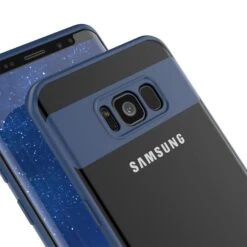 Galaxy S8 Case, Punkcase [MASK Series] [NAVY] Full Body Hybrid Dual Layer TPU Cover W/ Protective PUNKSHIELD Screen Protector -Phone Vibe Shop vew clear samsung s8 5a196e4f 7b41 4795 a7b6 8828481a859d