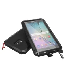 Note 4 Case, Punkcase® METALLIC Series BLACK W/ TEMPERED GLASS | Aluminum Frame -Phone Vibe Shop view 8d4acf90 2c9f 49c4 afaa 8ca89d1b8df2