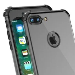 IPhone 8 PLUS Case, Punkcase [BLAZE SERIES] Protective Cover W/ PunkShield Screen Protector [Shockproof] [Slim Fit] For Apple IPhone 7/8/6/6s PLUS [Black] -Phone Vibe Shop view blaze iphone7