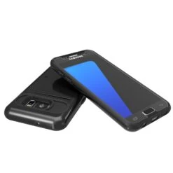 Galaxy S7 EDGE Case PunkCase CLUTCH Black Series Slim Armor Soft Cover Case W/ Screen Protector -Phone Vibe Shop view wallet samsung s7 564de464 56b1 4d44 bee6 cc8839b37859